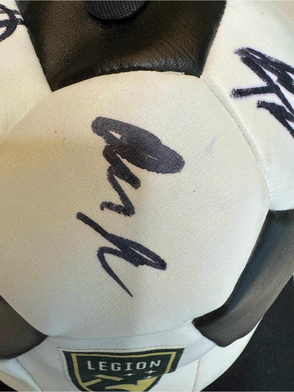 Birmingham Legion FC Team Signed Hat Soccer Ball Cap Phanuel Kavita Neco Brett